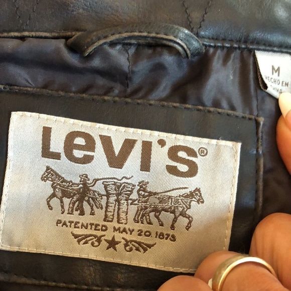 Levi’s heaven lined faux leather jacket - Picture 4 of 7